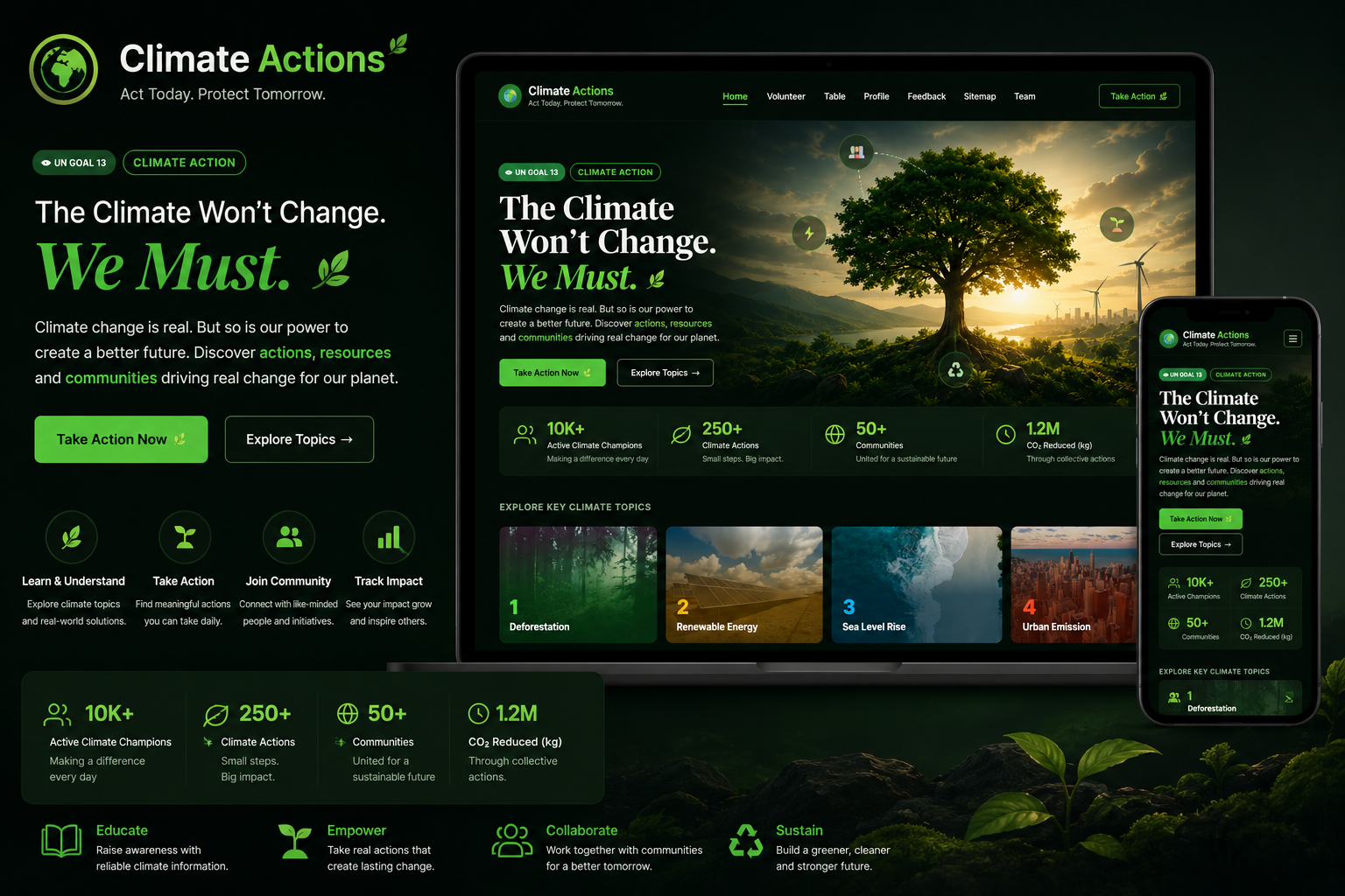 Climate Actions Web