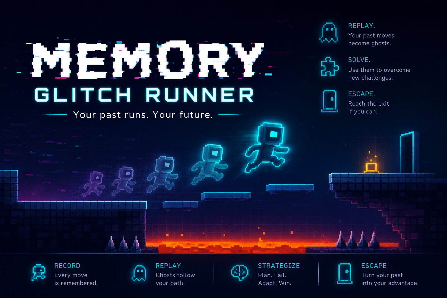 Memory Glitch Runner